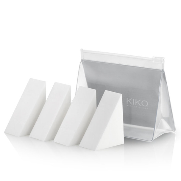 Latex-free precision make up sponges - Precision Foundation Sponges - KIKO MILANO