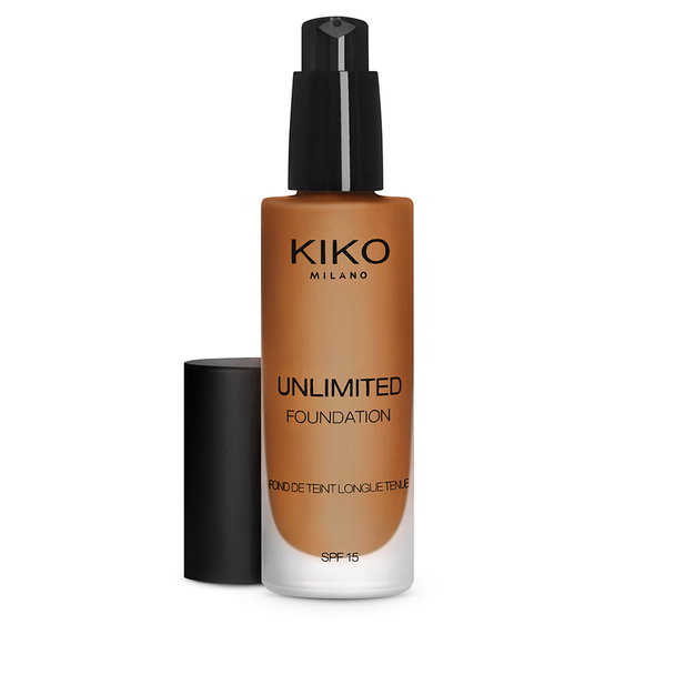 <p>Fond de teint fluide longue tenue (jusqu’à 24 heures**)</p> - Unlimited Foundation SPF 15 - KIKO MILANO