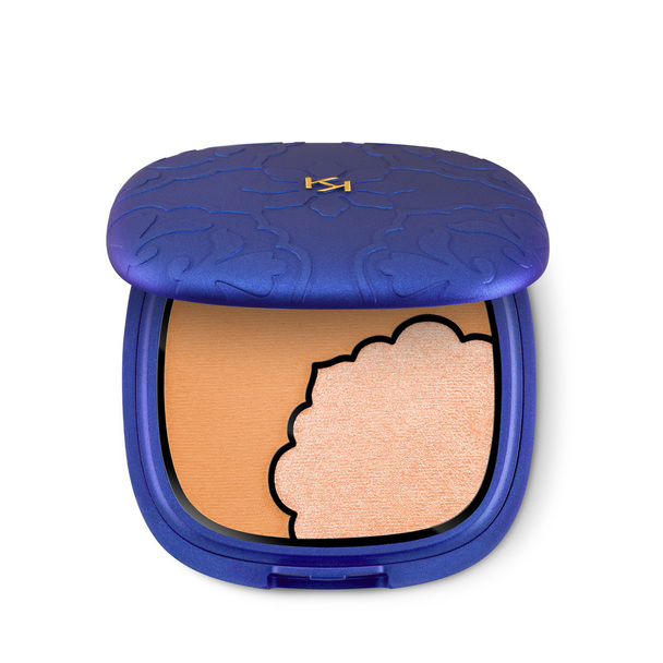<p>Duo de p&oacute; bronzeador e iluminador</p> - LOST IN AMALFI BRONZER & HIGHLIGHTER DUO  - KIKO MILANO