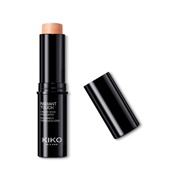 Iluminador em stick: textura cremosa e acabamento radiante - RADIANT TOUCH CREAMY STICK HIGHLIGHTER - KIKO MILANO