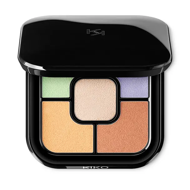 Paleta com 5 corretores resistentes à água - Colour Correct Concealer Palette - KIKO MILANO