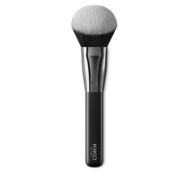 <div>Pincel de corte oblíquo para pós de rosto, fibras sintéticas</div> - Face 07 Blending Powder Brush - KIKO MILANO