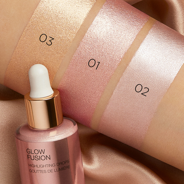 <p>Iluminador l&iacute;quido para o rosto com acabamento met&aacute;lico</p> - GLOW FUSION HIGHLIGHTING DROPS - KIKO MILANO