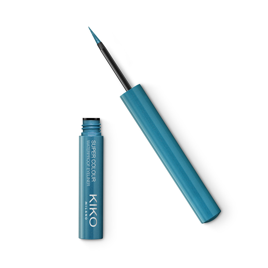 NEW SUPER COLOUR WATERPROOF EYELINER - 04 Green Teal