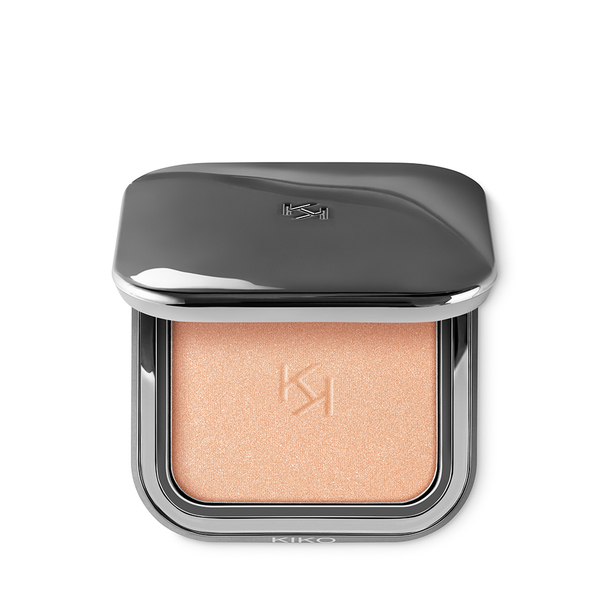 Rozświetlacz w pudrze zapewniający stopniowany efekt - Glow Fusion Powder Highlighter - KIKO MILANO