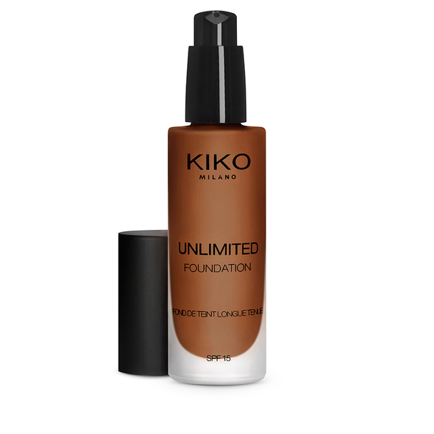 <p>Fond de teint fluide longue tenue (jusqu’à 24 heures**)</p> - Unlimited Foundation SPF 15 - KIKO MILANO