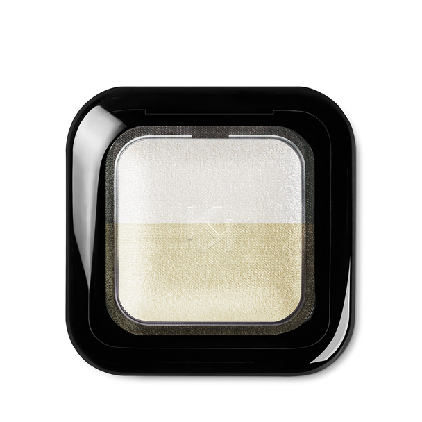 Auswechselbarer gebackener Lidschatten zur Trocken- und Nassanwendung - Bright Duo Baked Eyeshadow - KIKO MILANO