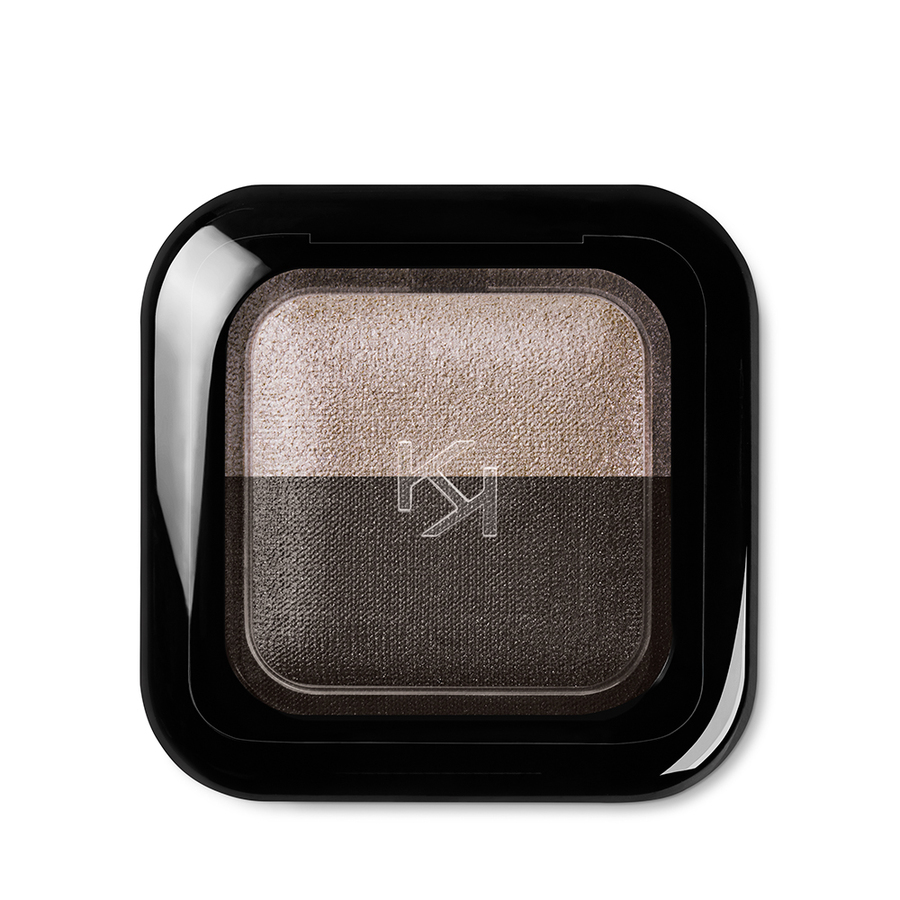 

Bright Duo Baked Eyeshadow 17, 17 metallic beige - satin ebony