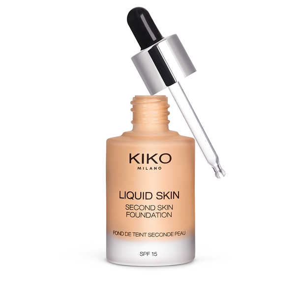 Liquid foundation with a second skin effect - Liquid Skin Second Skin Foundation - KIKO MILANO