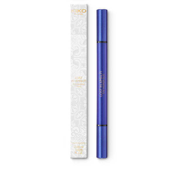 <p>Eyeliner duo em caneta resistente &agrave; &aacute;gua</p> - LOST IN AMALFI EYE MARKER DUO   - KIKO MILANO