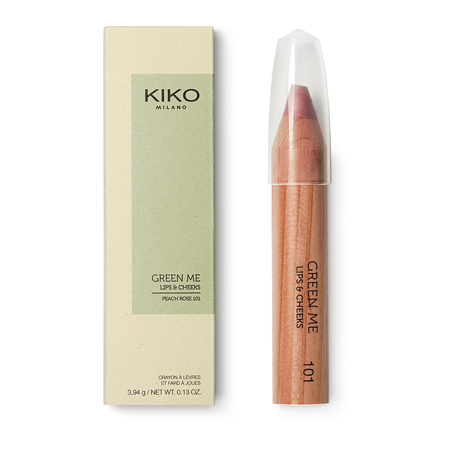 Crayon Double Usage Rouge à Lèvres Et Blush Green Me