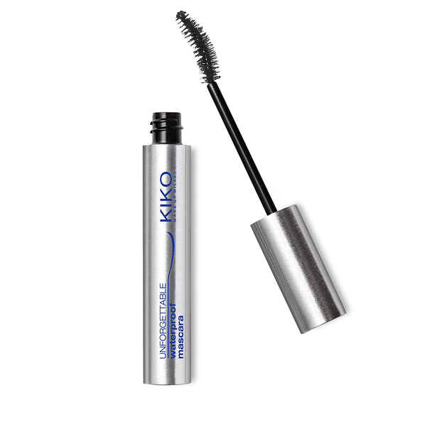 Długotrwały tusz podkręcający rzęsy ze szczoteczką o anatomicznym kształcie. Waterproof - Unforgettable Wp Mascara - KIKO MILANO