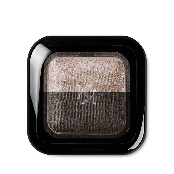 Ombretto cotto duo riposizionabile per uso asciutto e bagnato - Bright Duo Baked Eyeshadow - KIKO MILANO