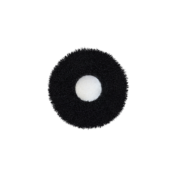 Sponge-core brush with synthetic fibers for applying liquid or traditional foundation - Face 06 Sponge Core Foundation Brush - KIKO MILANO