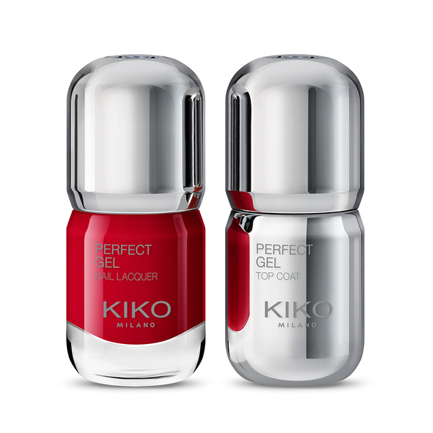Set de 2 esmaltes para unas uñas efecto gel - Perfect Gel Duo - KIKO MILANO