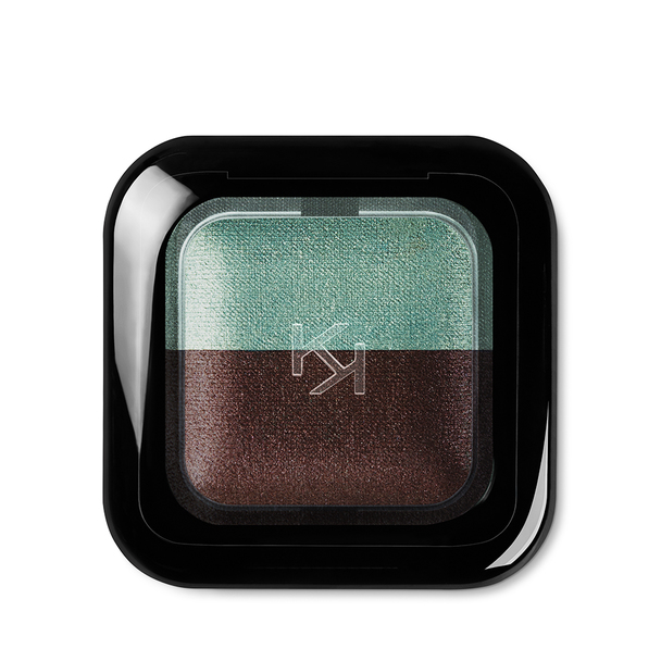 Baked eyeshadow duo for wet and dry use - Bright Duo Baked Eyeshadow - KIKO MILANO