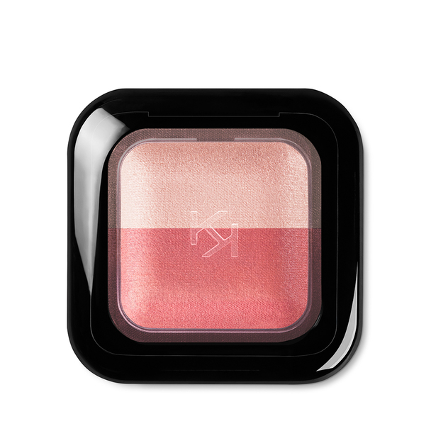 Baked eyeshadow duo for wet and dry use - Bright Duo Baked Eyeshadow - KIKO MILANO