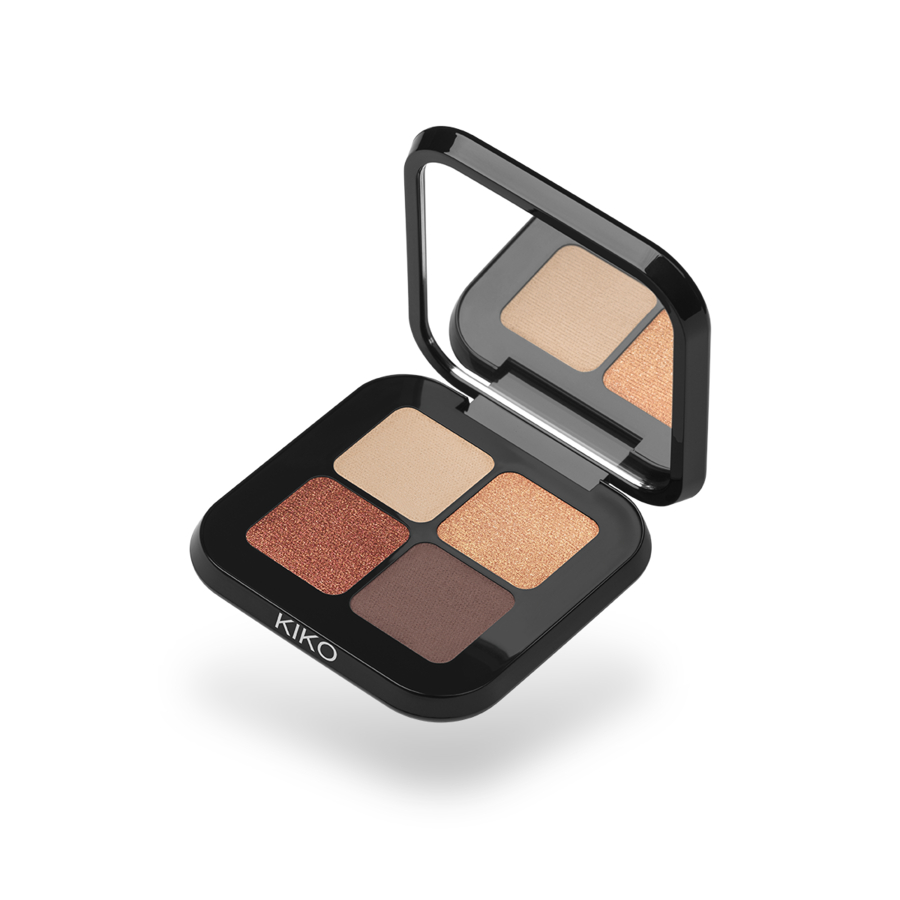 NEW BRIGHT QUARTET EYESHADOW PALETTE - 03 Burgundy Variations