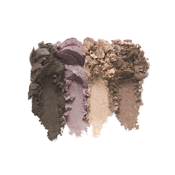 Palette with four baked eyeshadows for wet and dry use - Bright Quartet Baked Eyeshadow Palette - KIKO MILANO