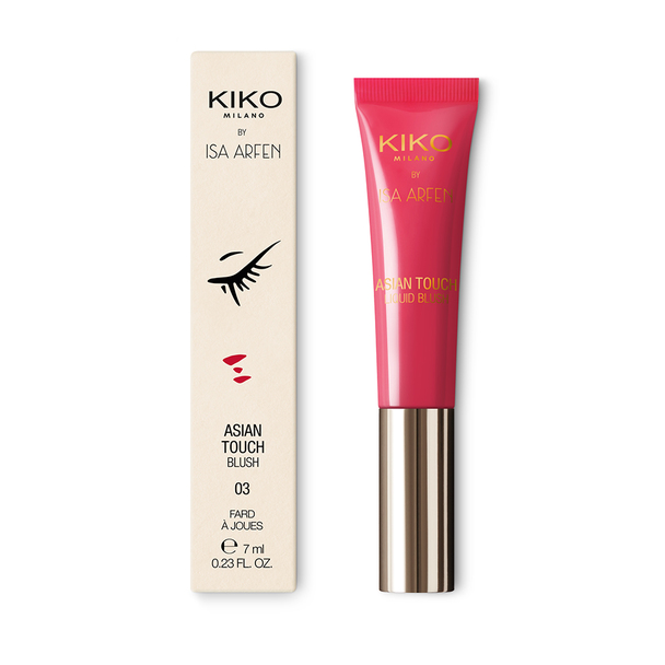 Sterk gepigmenteerde blush, makkelijk te nuanceren. - Asian Touch Blush - KIKO MILANO