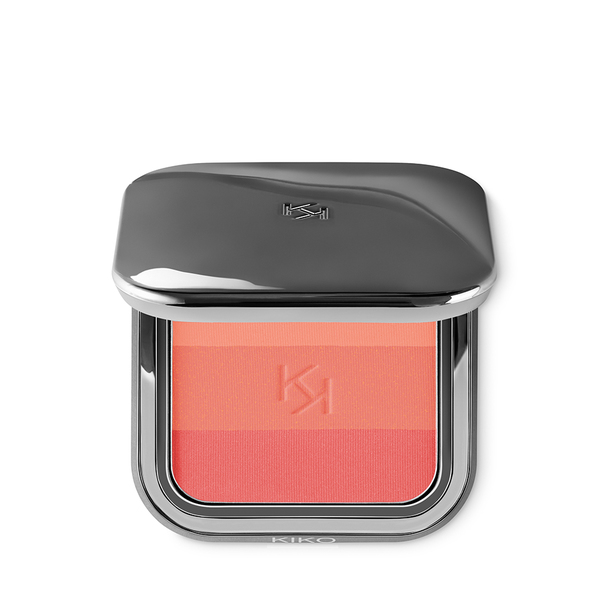 Dreifarbiges Rouge mit regulierbarem Effekt - Shade Fusion Trio Blush - KIKO MILANO