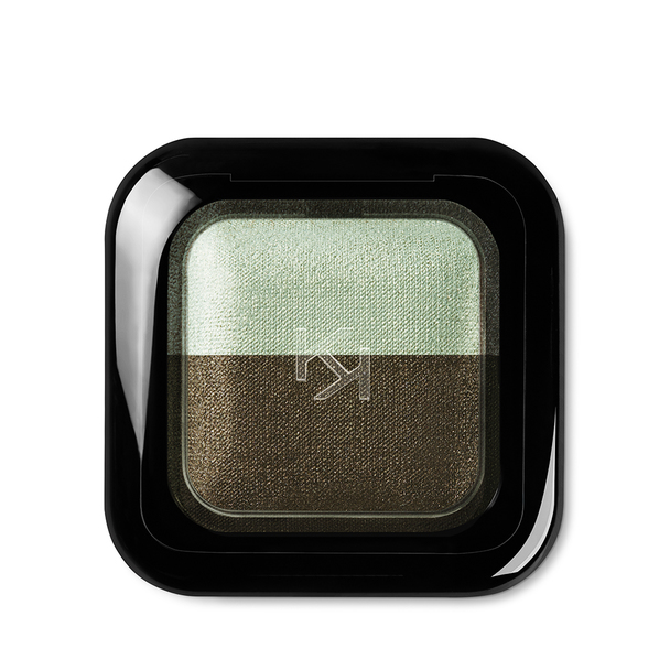 Baked eyeshadow duo for wet and dry use - Bright Duo Baked Eyeshadow - KIKO MILANO