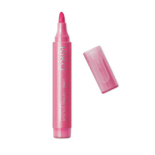 No transfer lip marker with a natural tattoo effect and extremely long-lasting wear (10 hours*) - Long Lasting Colour Lip Marker - KIKO MILANO