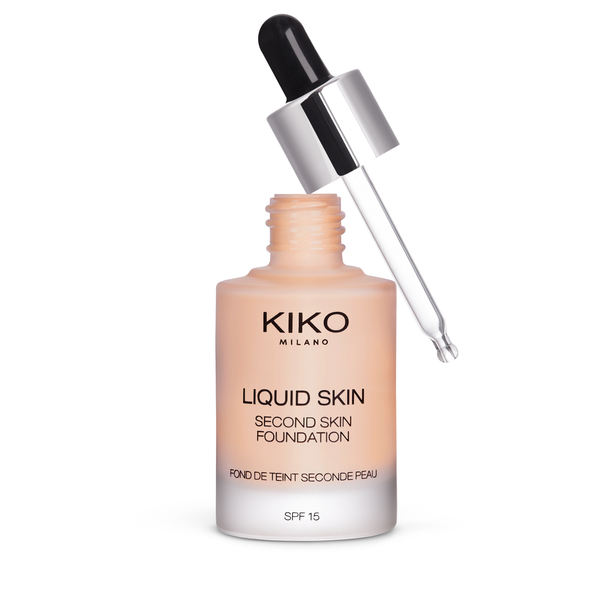 Fondotinta fluido effetto seconda pelle - Liquid Skin Second Skin Foundation - KIKO MILANO
