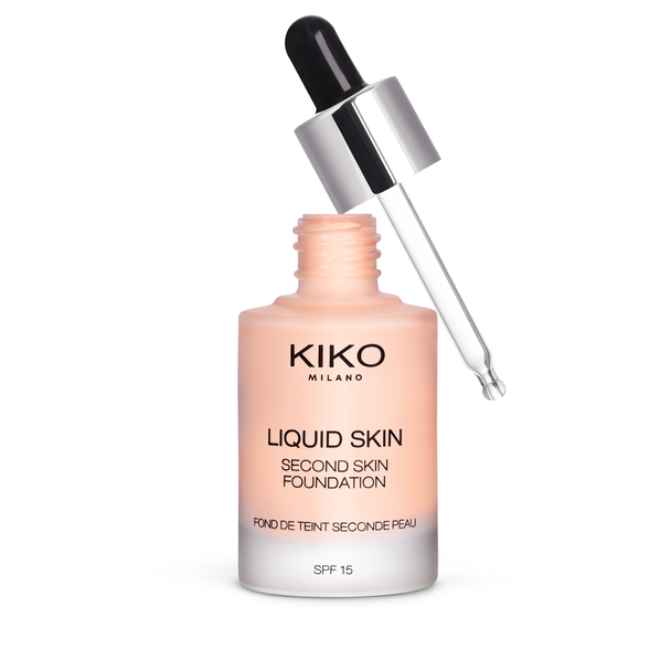 Liquid foundation with a second skin effect - Liquid Skin Second Skin Foundation - KIKO MILANO
