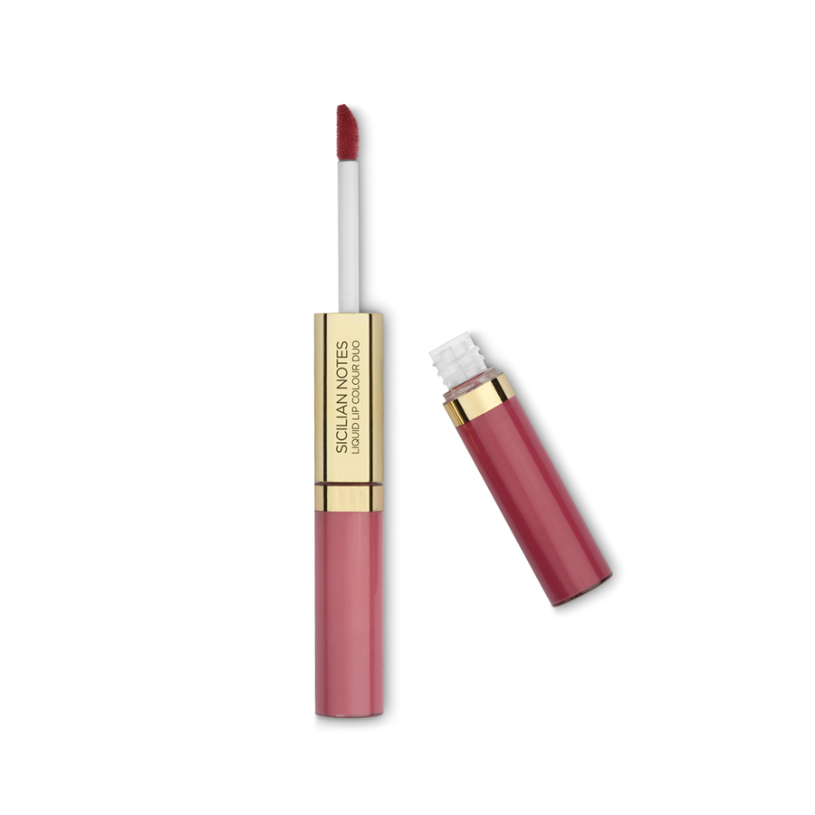 

SICILIAN NOTES LIQUID LIP COLOUR DUO 01, 01 mauve art