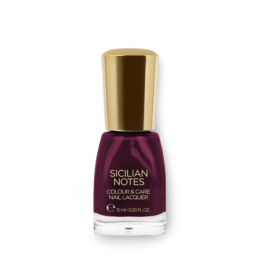 

SICILIAN NOTES COLOUR&CARE NAIL LACQUER 04, 04 sweet pomegranate