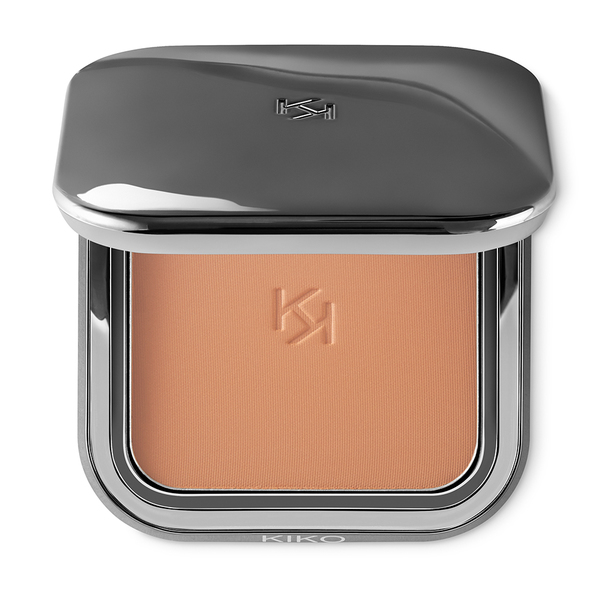 Puder brązujący, gwarantujący równomierny efekt - Flawless Fusion Bronzer Powder - KIKO MILANO