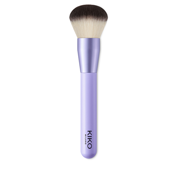 Rounded face powder brush with synthetic fibres - Smart Powder Brush 102 - KIKO MILANO
